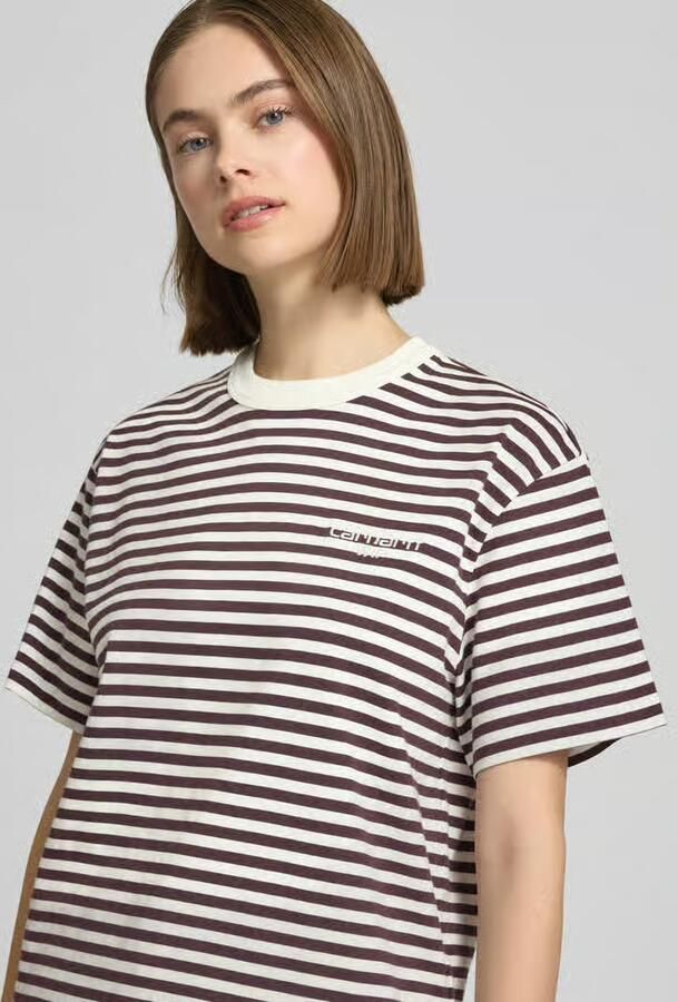 Carhartt Work In Progress T-shirt met labelstitching