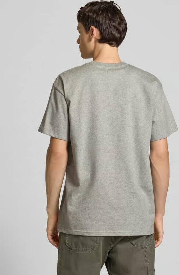 Carhartt WIP S s Chase T-shirt T-shirts Kleding grey heather gold maat: S beschikbare maaten:S - Foto 8