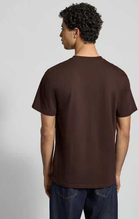 Carhartt Work In Progress T-shirt met labelstitching