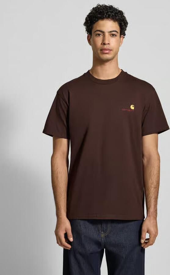 Carhartt Work In Progress T-shirt met labelstitching - Foto 4