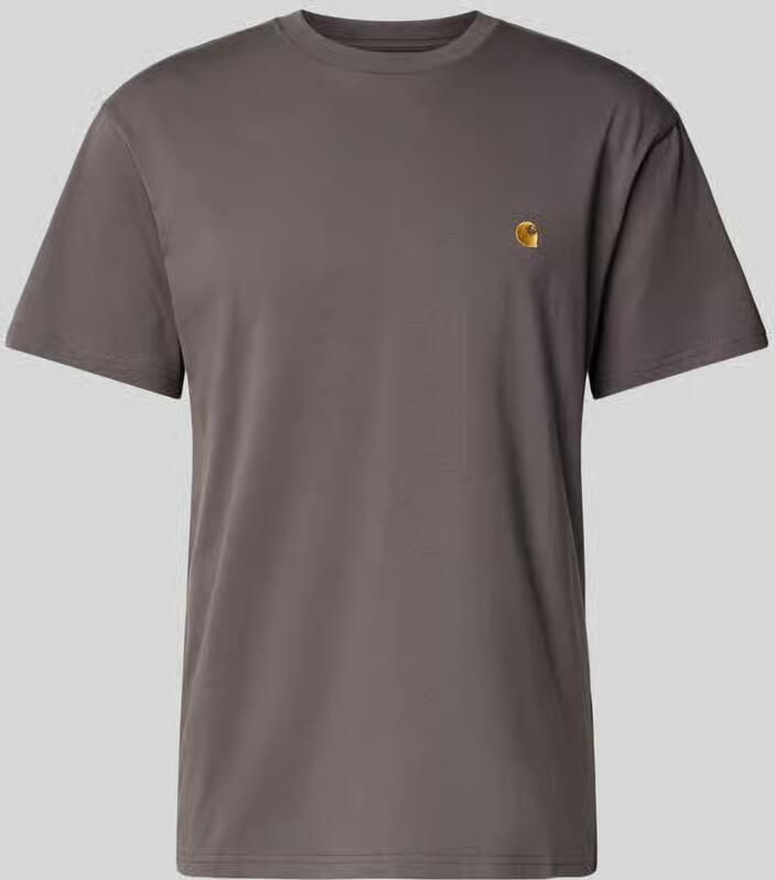 Carhartt Work In Progress T-shirt met labelstitching model 'CHASE' - Foto 3