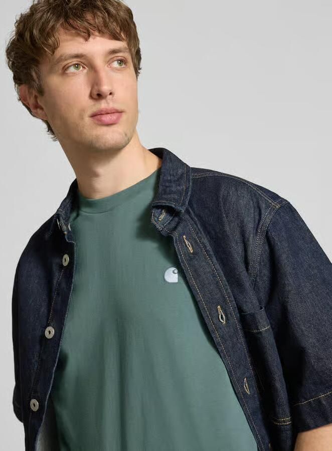 Carhartt Work In Progress T-shirt met labelstitching model 'Madison' - Foto 2