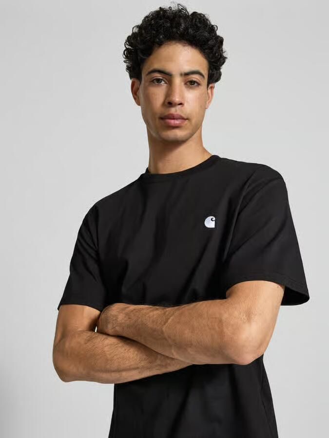 Carhartt Work In Progress T-shirt met labelstitching model 'Madison'