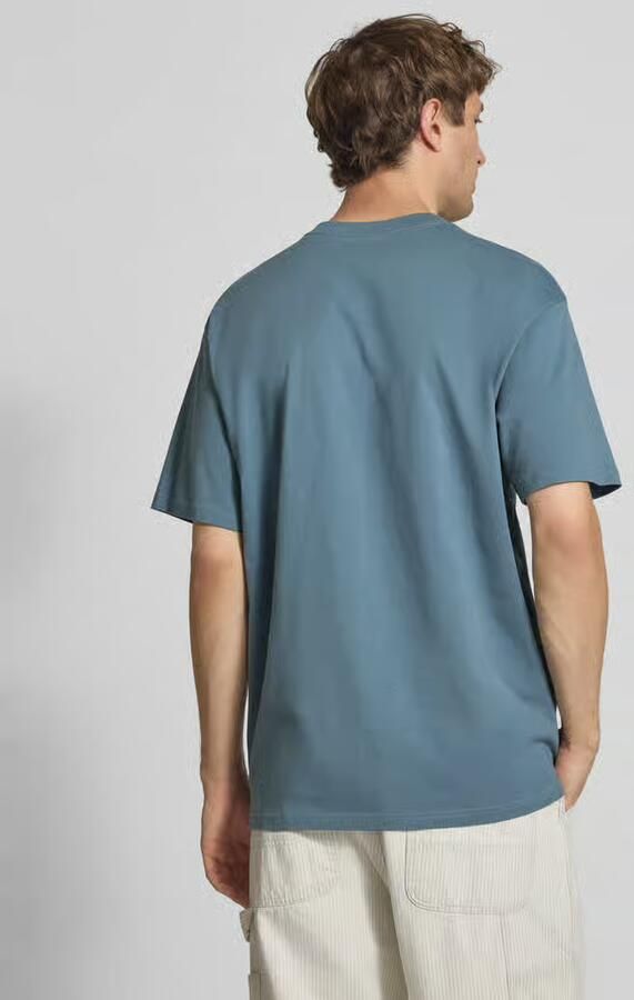Carhartt Work In Progress T-shirt met labelstitching model 'Madison'
