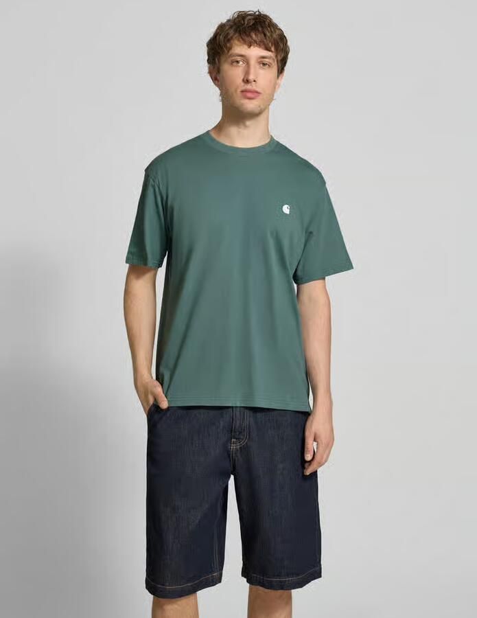 Carhartt Work In Progress T-shirt met labelstitching model 'Madison' - Foto 2