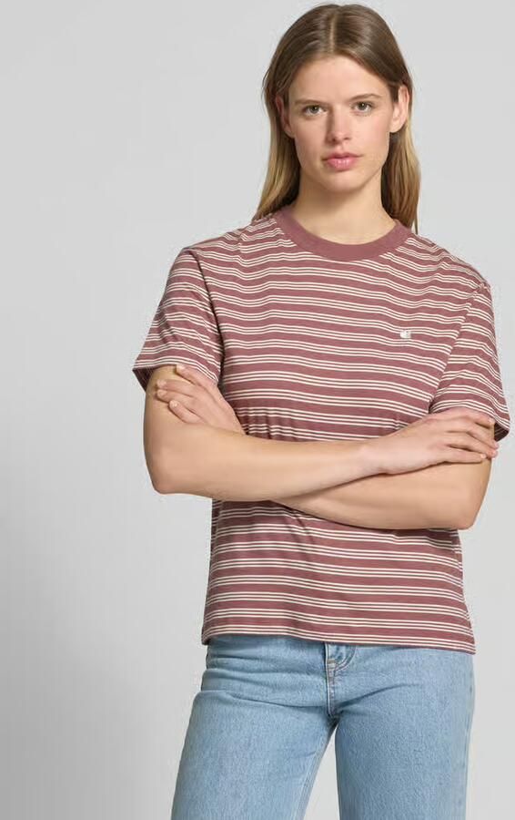 Carhartt Work In Progress T-shirt met labelstitching model 'Sydney' - Foto 2