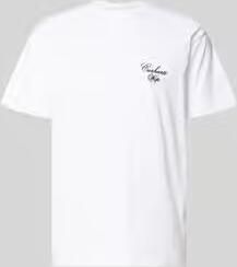 Carhartt Work In Progress T-shirt met logostitching model 'Gracious'