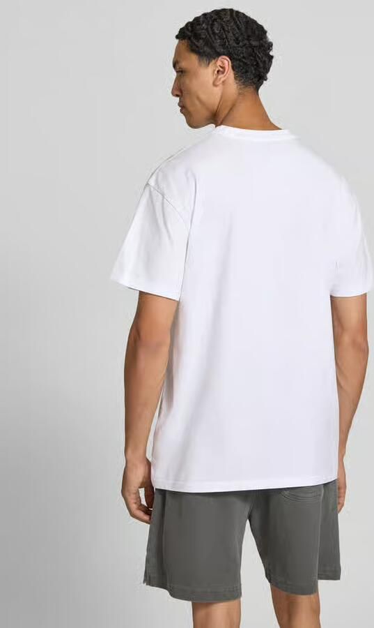Carhartt Work In Progress T-shirt met logostitching model 'Gracious' - Foto 2