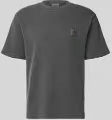 Carhartt Work In Progress T-shirt met structuurpatroon model 'Nelson'