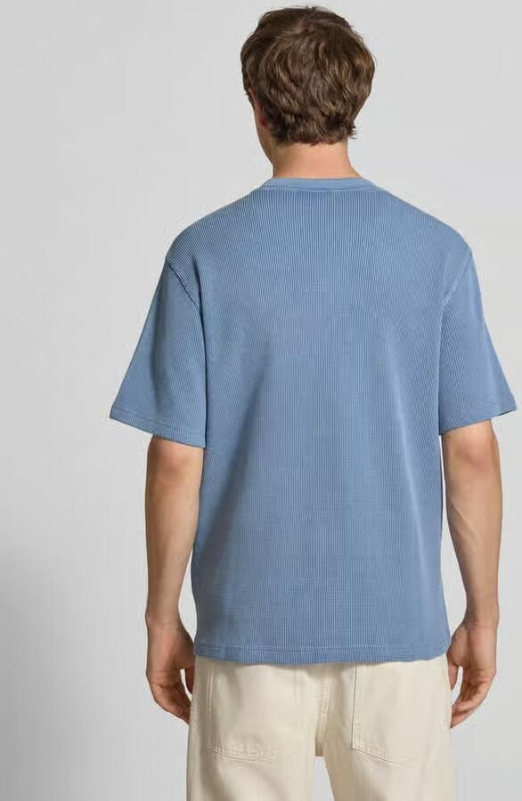 Carhartt Work In Progress T-shirt met structuurpatroon model 'Nelson'