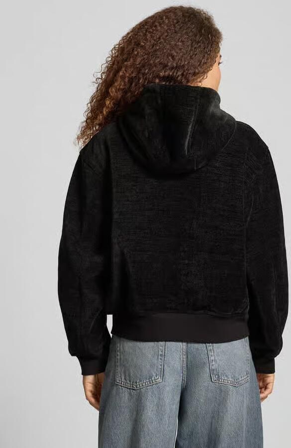 Carhartt Work In Progress Sweatjack met ritssluiting en kangoeroezak