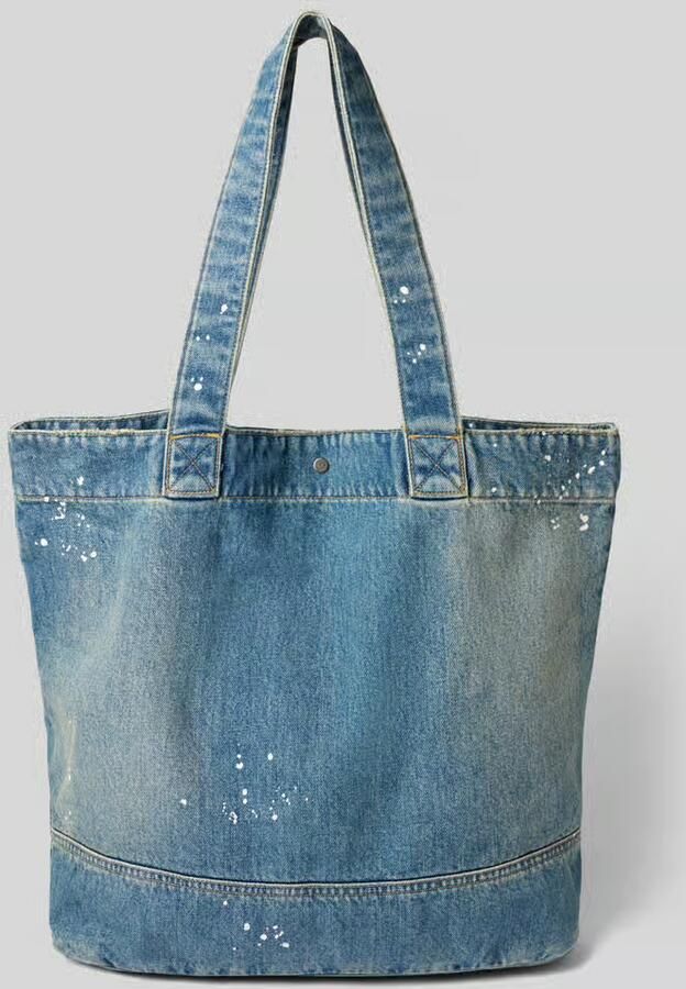 Carhartt Work In Progress Tote tas van puur katoen in denimlook - Foto 2
