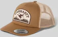 Carhartt Work In Progress Trucker Cap met Labelstitching