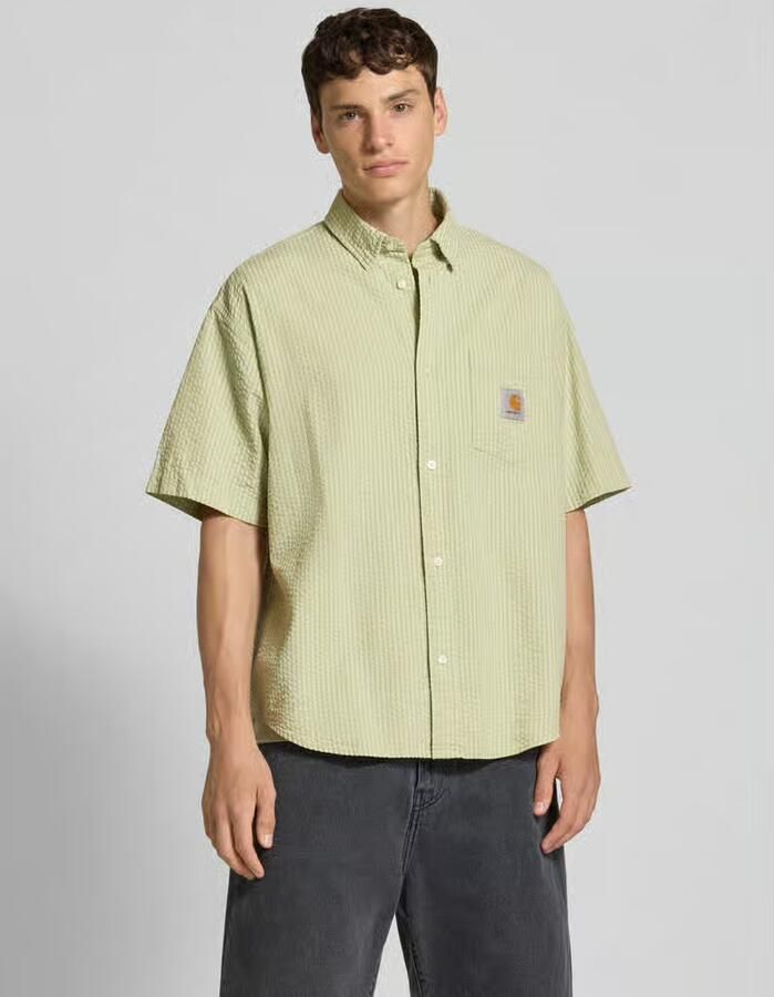 Carhartt Work In Progress Vrijetijdsoverhemd met structuurpatroon - Foto 2
