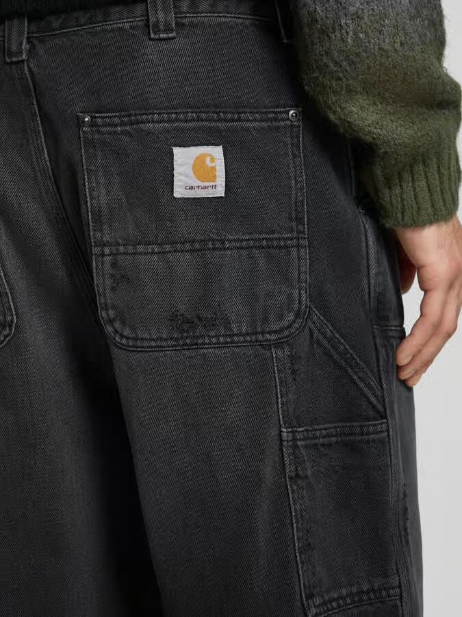 Carhartt Work In Progress wide fit jeans logopatch model 'Grind' - Foto 2