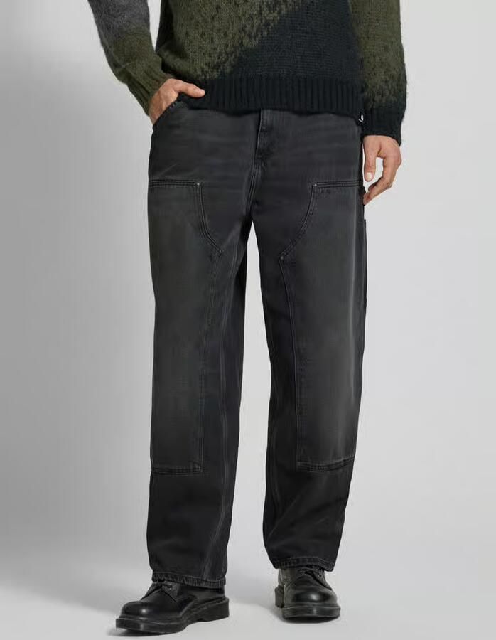 Carhartt Work In Progress wide fit jeans logopatch model 'Grind' - Foto 2