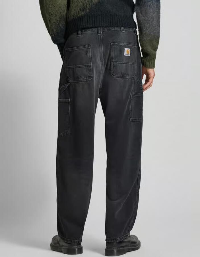Carhartt Work In Progress wide fit jeans logopatch model 'Grind'