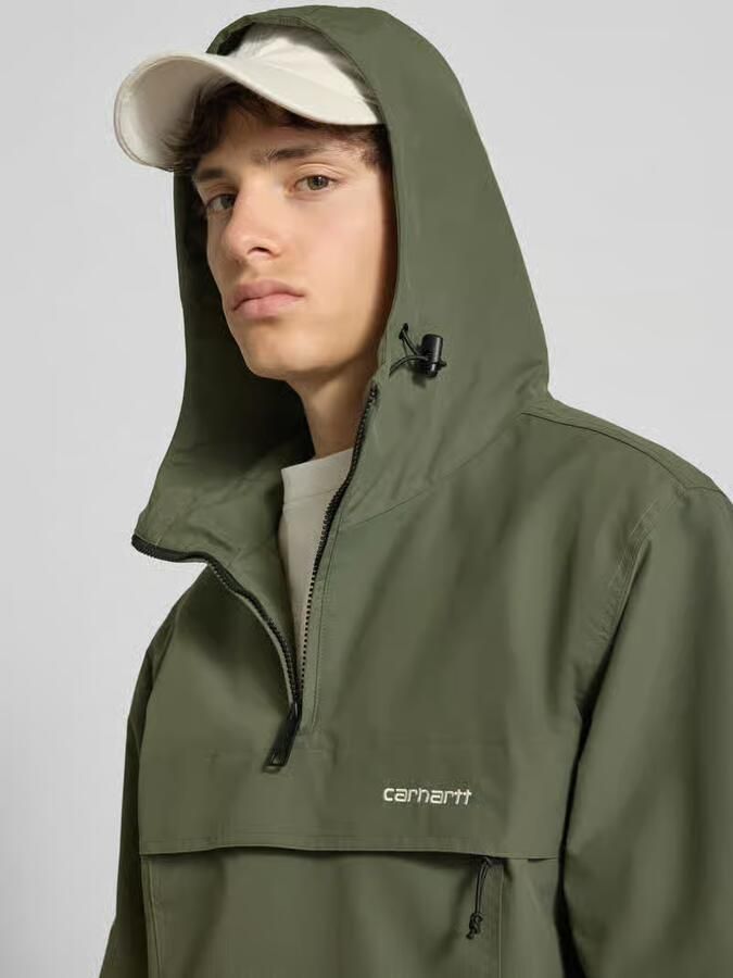 Carhartt Work In Progress Windbreaker met labelstitching