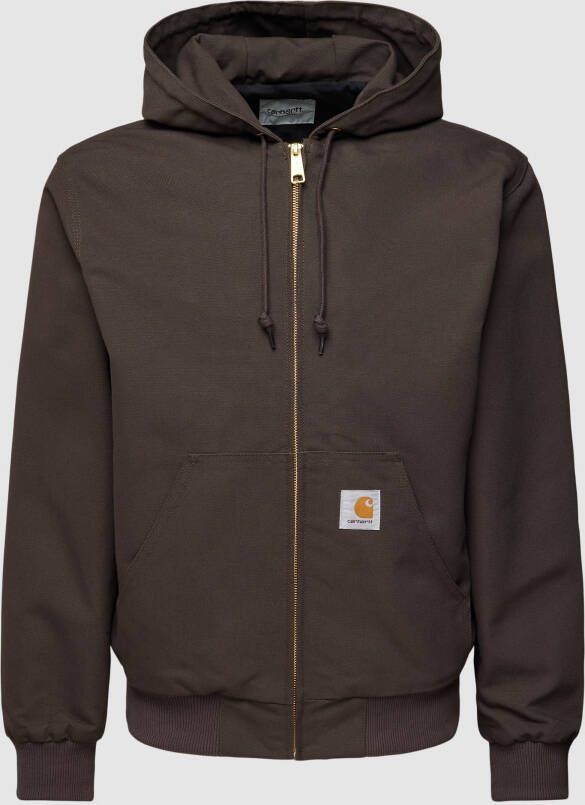 Carhartt WIP Actieve Jas Functioneel en Tijdloos Design Brown Heren