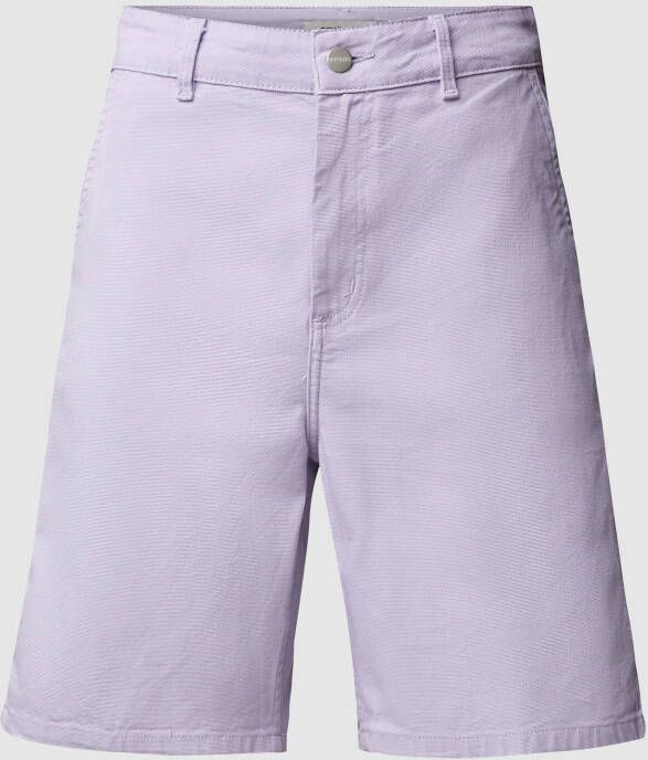 Carhartt Work In Progress Jeansshorts met labelpatch