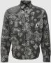 Carhartt Work In Progress Overhemdblouse met all-over motief model 'Verse' - Thumbnail 1