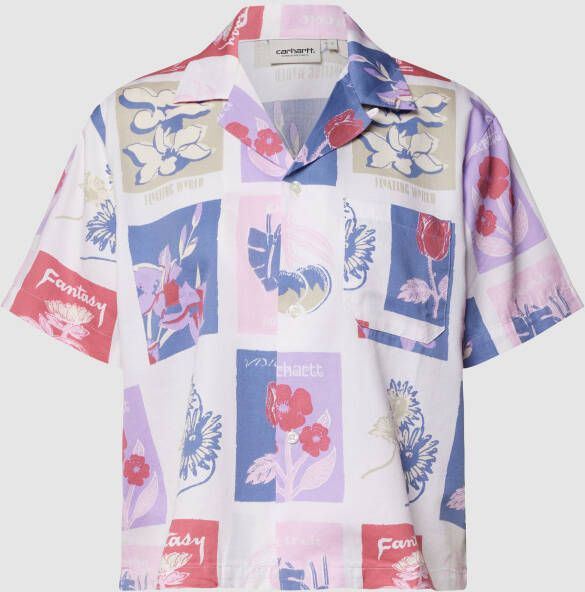 Carhartt Work In Progress Overhemdblouse met gebloemd all-over motief