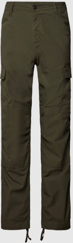 Carhartt Work In Progress Regular fit cargobroek met labelpatch