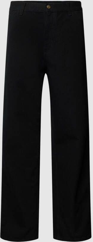 Carhartt Work In Progress Stoffen broek met Franse steekzakken