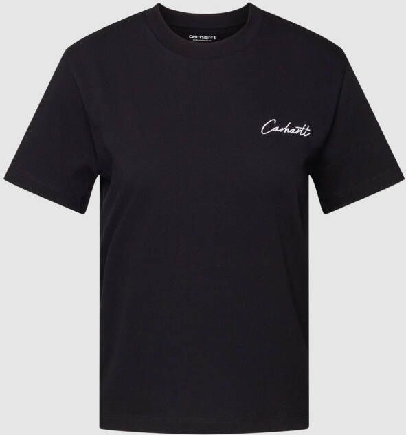 Carhartt Work In Progress T-shirt met labeldetail model 'Tapoka'