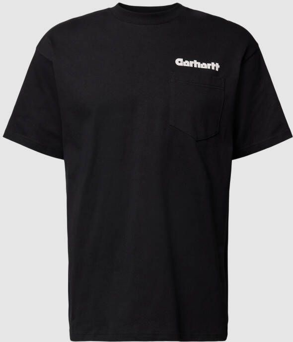 Carhartt Work In Progress T-shirt met labelprint model 'INNOVATION'