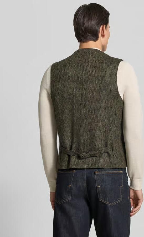 Carl gross Bodywarmer met paspelzak op de borst model 'Warner' - Foto 3