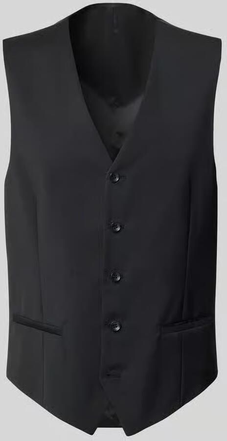 Carl gross Bodywarmer met V-hals en paspelzakken model 'Tobias' - Foto 2