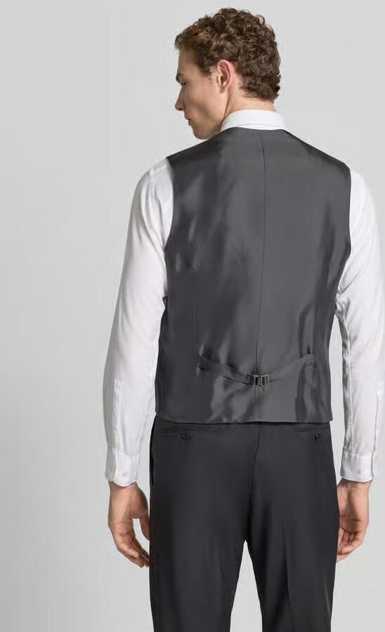 Carl gross Bodywarmer met V-hals en paspelzakken model 'Tobias' - Foto 3