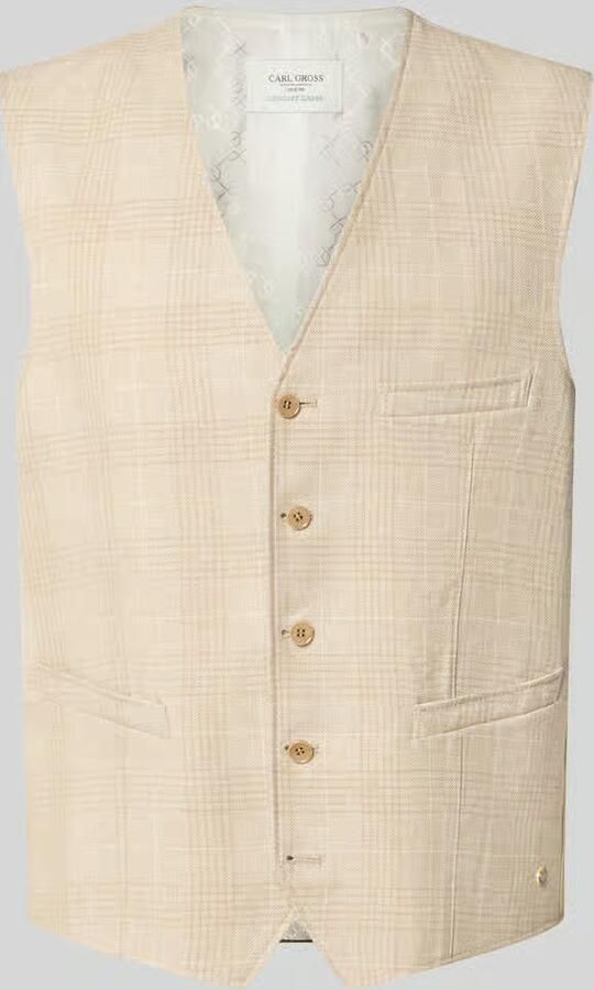 Carl gross Bodywarmer van linnenmix model 'Wilson' - Foto 2