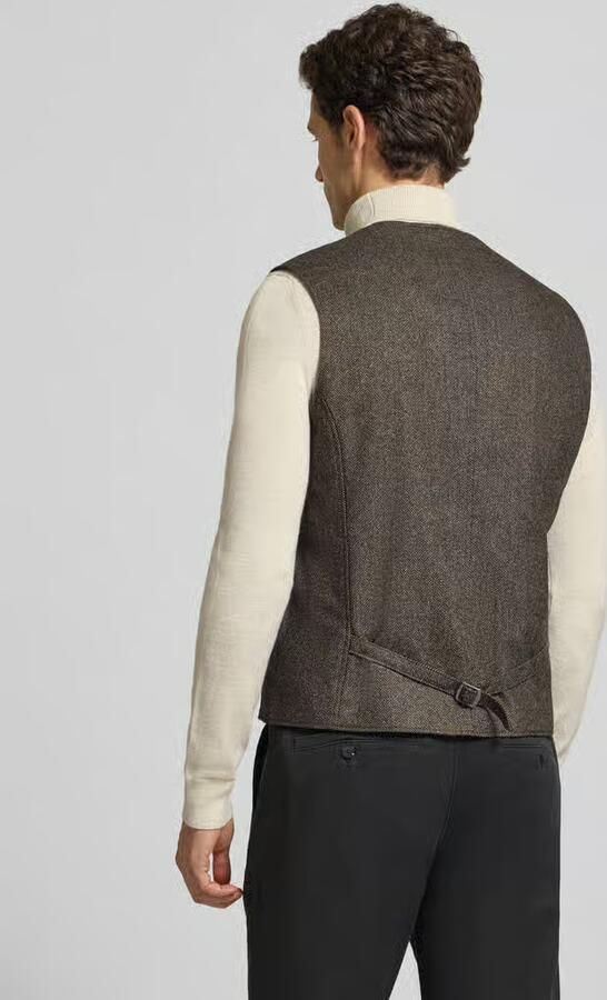 Carl gross Bodywarmer van wolmix model 'Wilson' - Foto 2