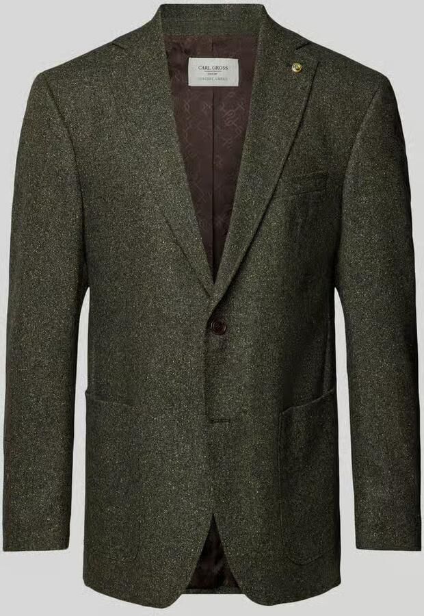 Carl gross Regular fit colbert met reverskraag model 'Tedrick'