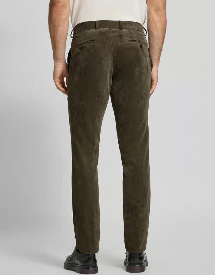 Carl gross Corduroy broek met Franse steekzakken model 'Tomte'
