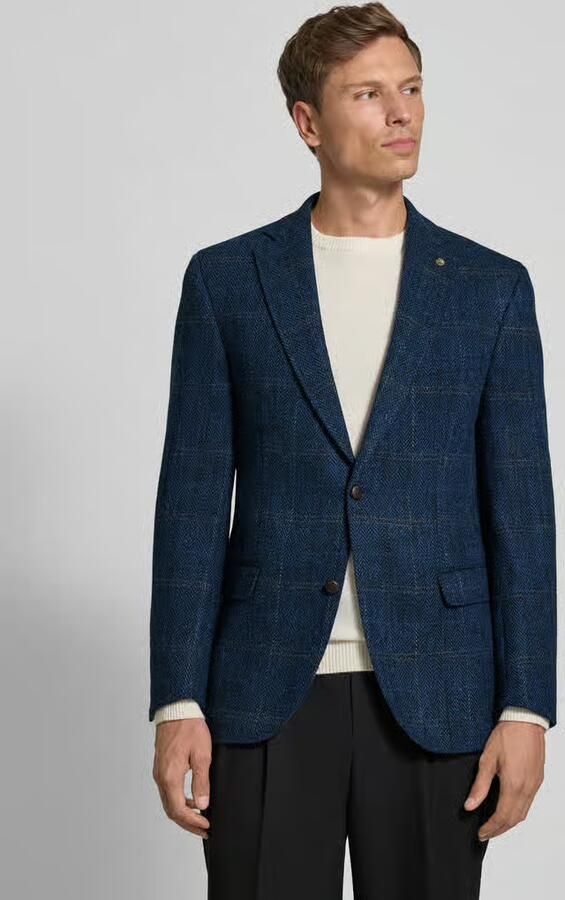Carl gross Harris Tweed colbert van scheerwol model 'Theo' - Foto 2