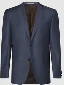Carl gross Modern fit 2-knoops colbert van scheerwol model 'Steven'