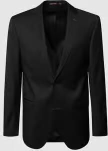 Carl gross Modern fit colbert met 2 knopen van scheerwol