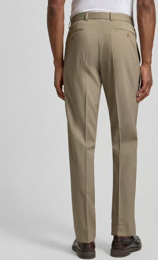 Carl gross Pantalon van mix van scheerwol en elastaan model 'Sendrik' - Foto 4