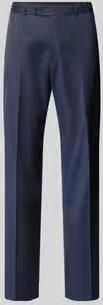Carl gross Pantalon van scheerwol met persplooien model 'Silvio'