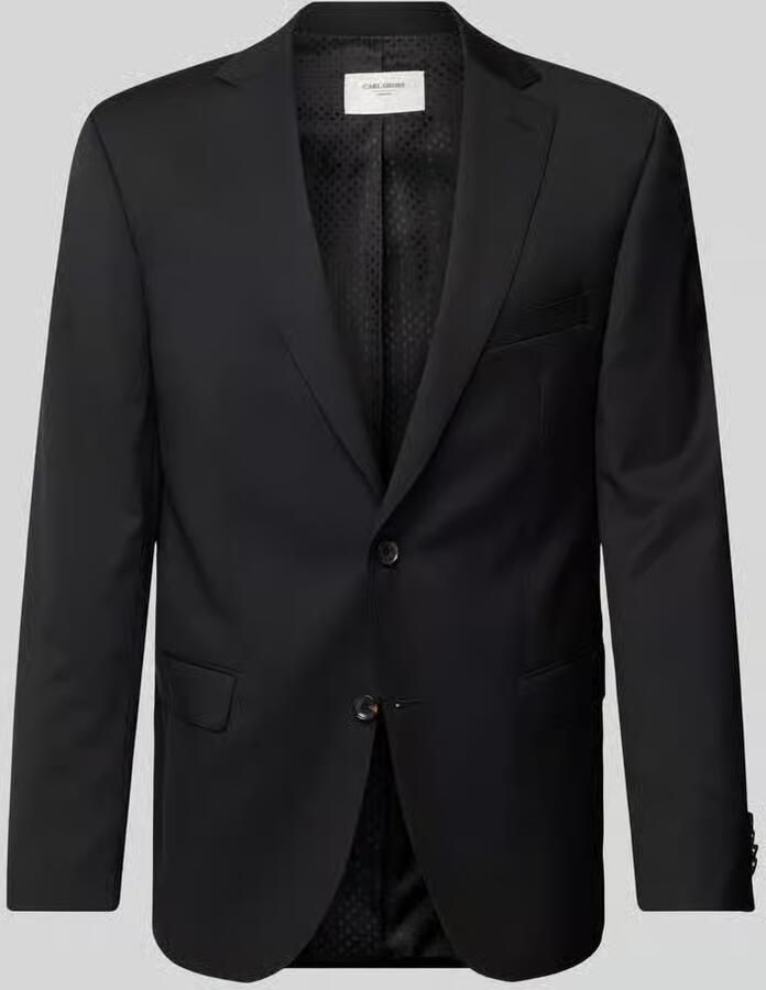 Carl gross Regular fit 2-knoops colbert van scheerwol model 'STEVEN' - Foto 2