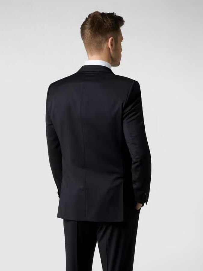 Carl gross Regular fit 2-knoops colbert van scheerwol model 'STEVEN' - Foto 2