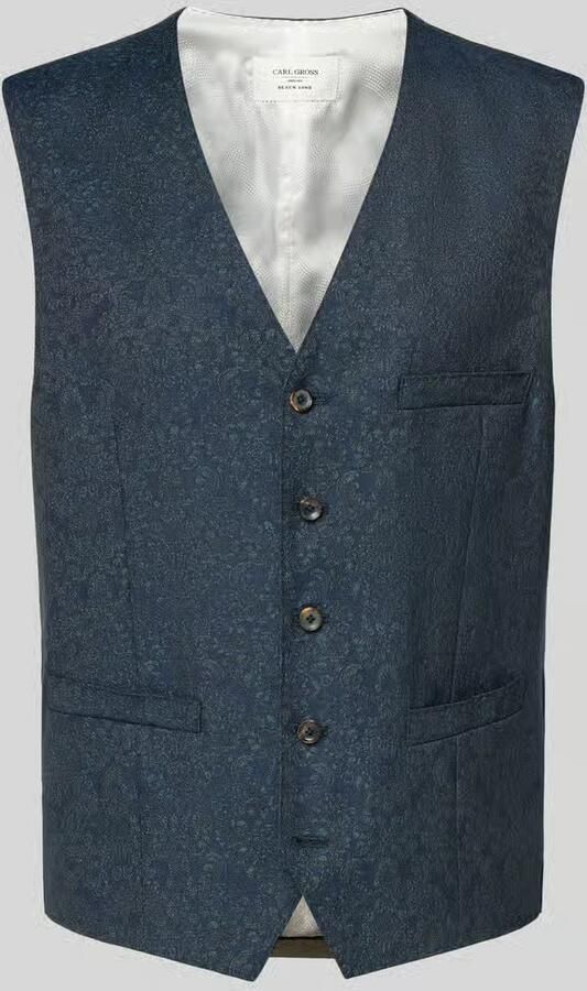 Carl gross regular fit bodywarmer met scheerwol model 'Waldo' - Foto 2