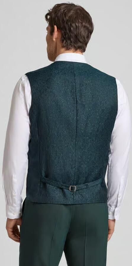 Carl gross regular fit bodywarmer met scheerwol model 'Waldo'