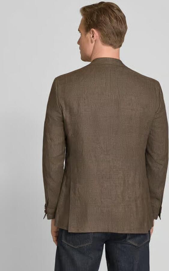 Carl gross regular fit colbert van linnenmix model 'Tebbo' - Foto 3