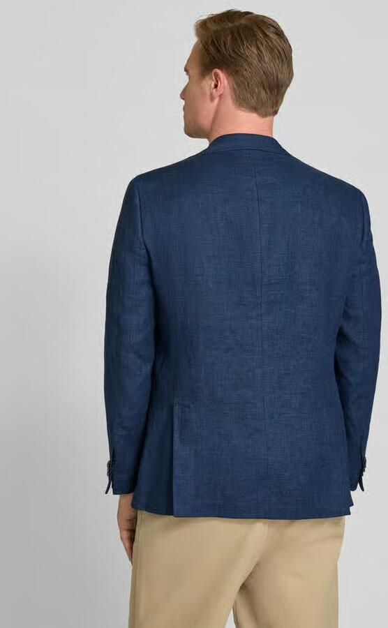 Carl gross regular fit colbert van linnenmix model 'Tebbo'