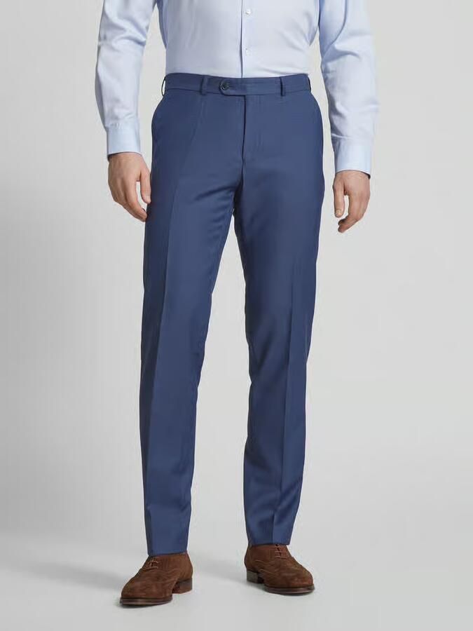 Carl gross Regular fit pantalon met persplooien - Foto 2