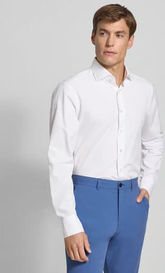 Carl gross Regular fit zakelijk overhemd met knoopsluiting model 'Enno' - Foto 2
